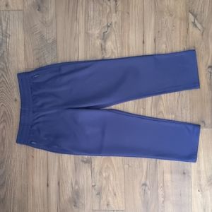 🍀EUC💙 Boys Lands' End Navy Fleece Pants, Size M 5-6